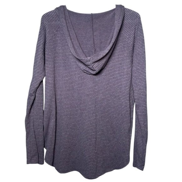 American Eagle XL Shirt Hoodie Soft   Sexy Top Purple AE Casual Long Sleeve Tops - Picture 2 of 7